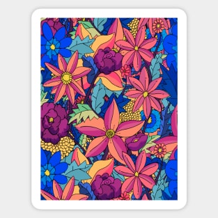 flowers upon flowers Sticker